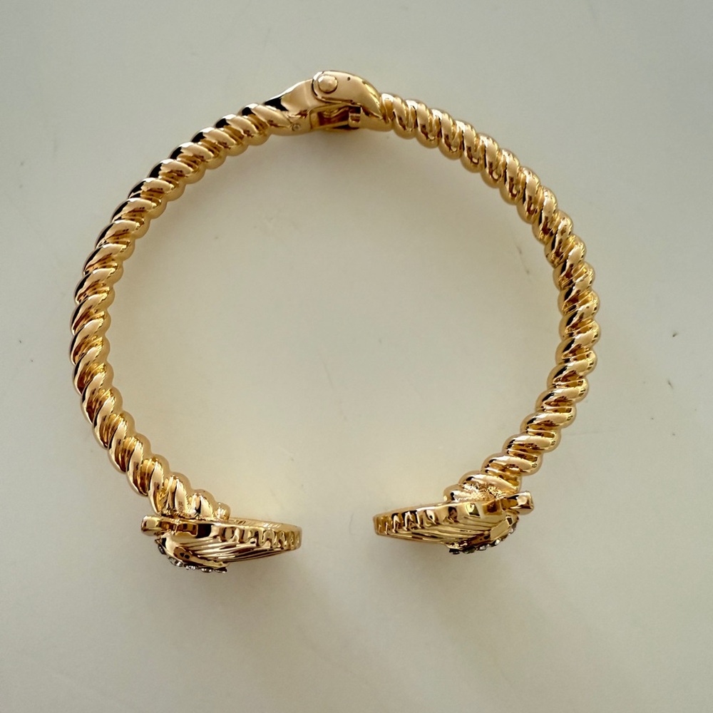 Lilly Pulitzer Gold Twisted shell Bracelet